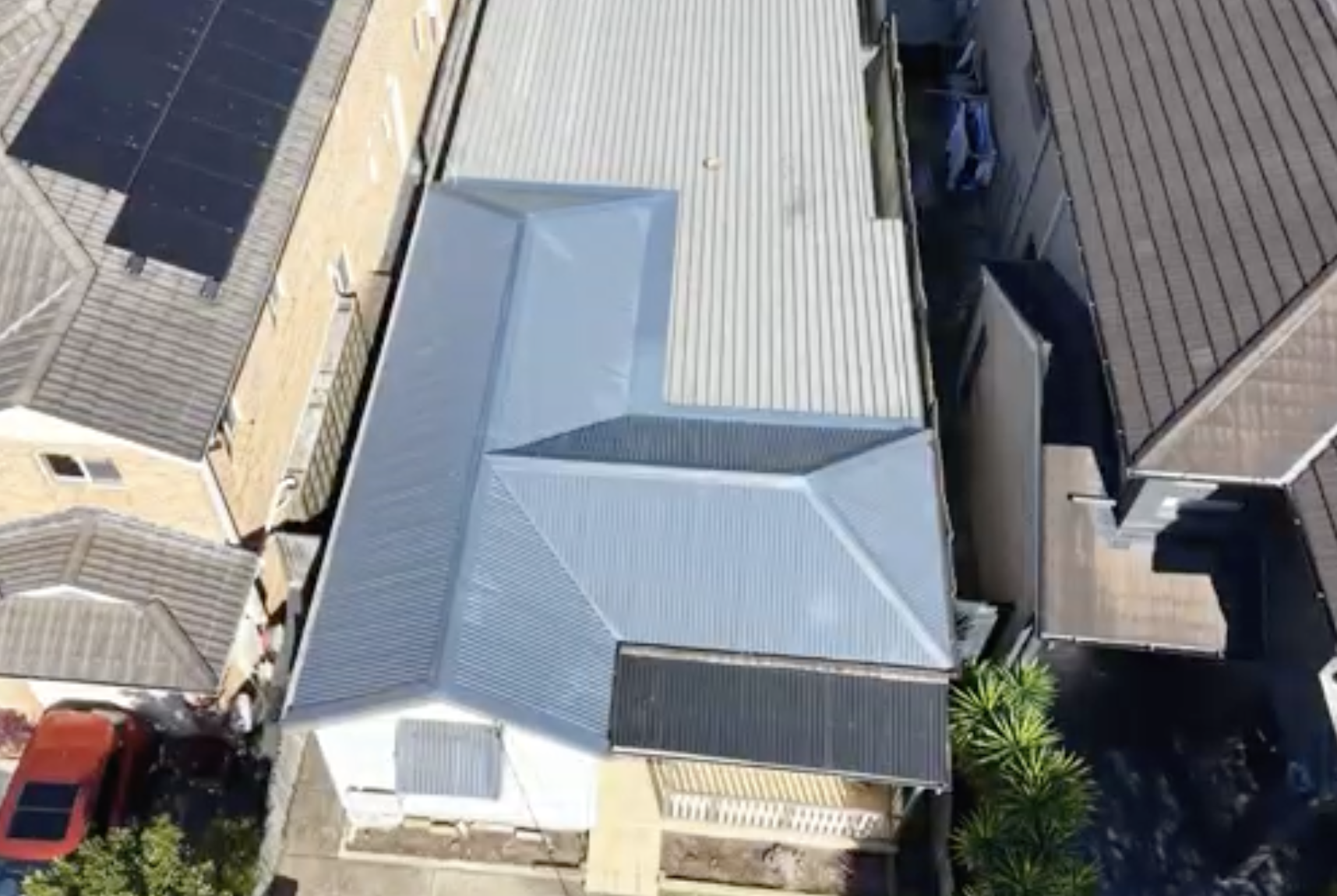 Decramastic Tile to Colorbond Roof Replacement in Croydon Park